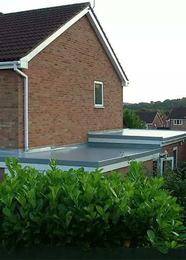 Fibreglass flat roof in Raglan